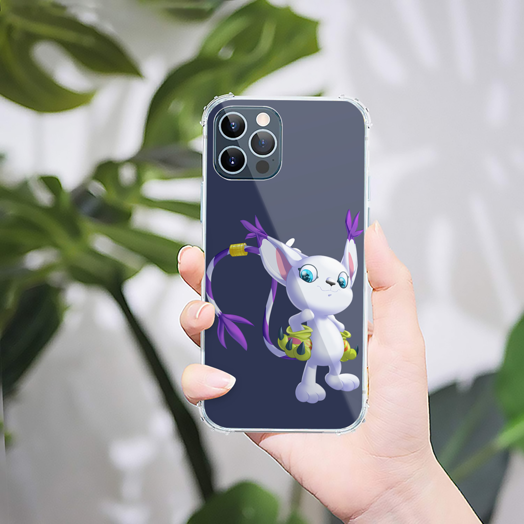 （画像用） Digimon デジタルモンスター/デジモン 【iPhone 12シリーズ対応】透明スマホケース（クリアソフトケース）